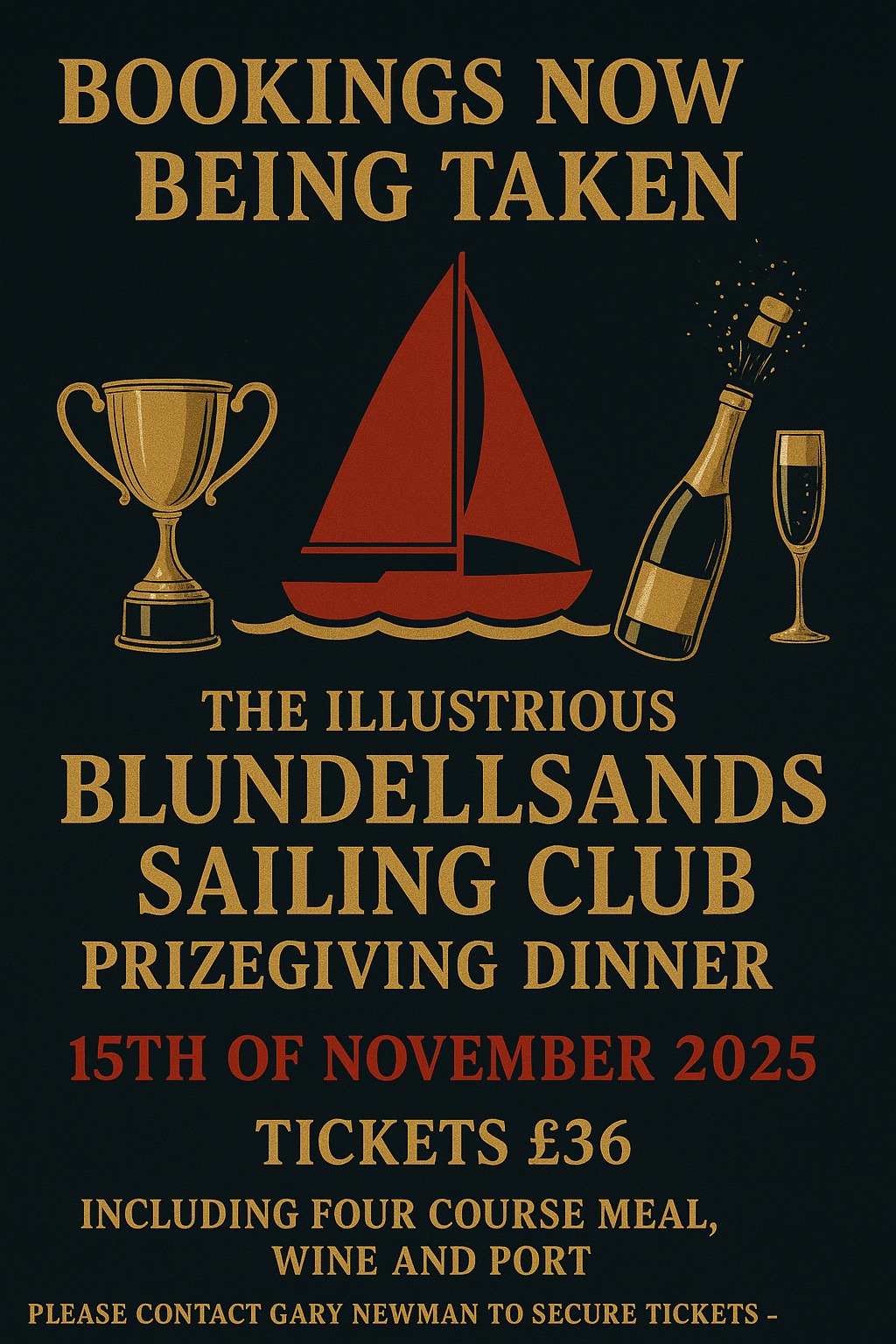 2025 Blundellsands Sailing Club Prize Giving Awards Evening